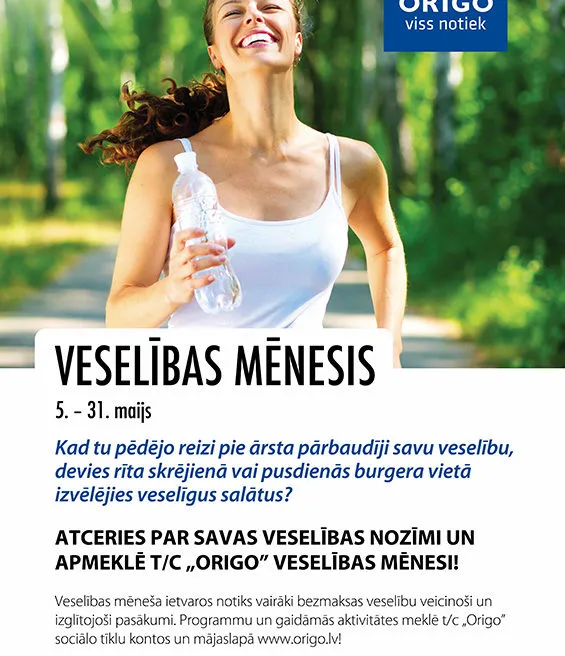 Maijs – Origo Veselības mēnesis