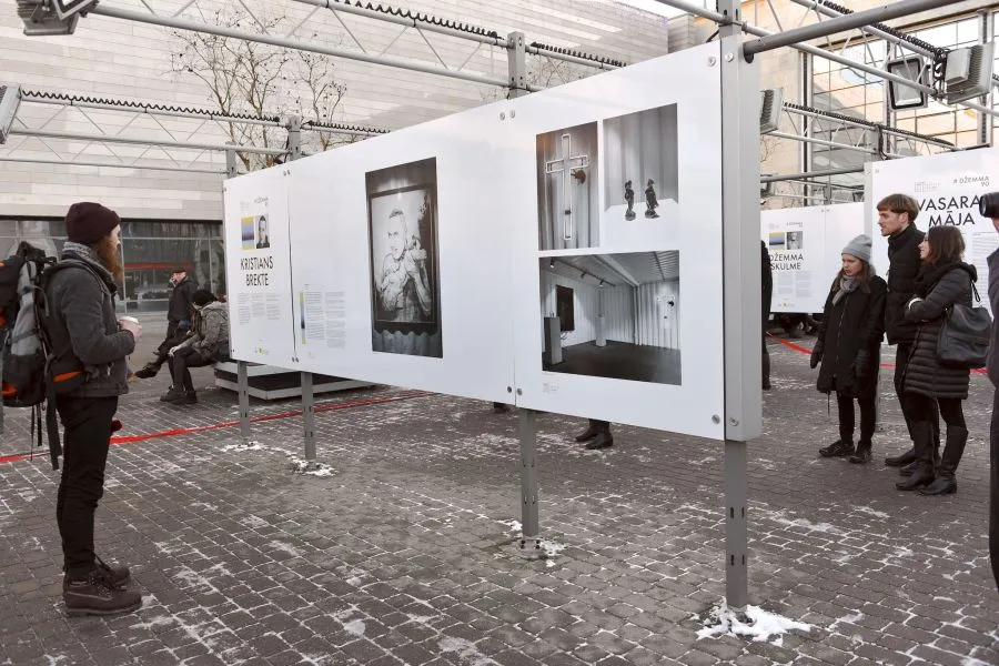 PIE T/C “ORIGO” ATKLĀTA BRĪVDABAS LIELFORMĀTA FOTO IZSTĀDE “#DŽEMMA90”