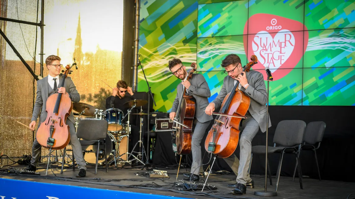 AR SPILGTIEM FESTIVĀLIEM UN KONCERTIEM AIZVADĪTA “ORIGO SUMMER STAGE” 7. SEZONA
