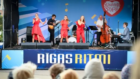 Atklāta 10. vasaras muzikālā sezona pie t/c Origo.