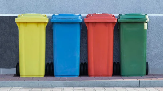 The option to sort waste is also ensured for ORIGO ONE tenants.