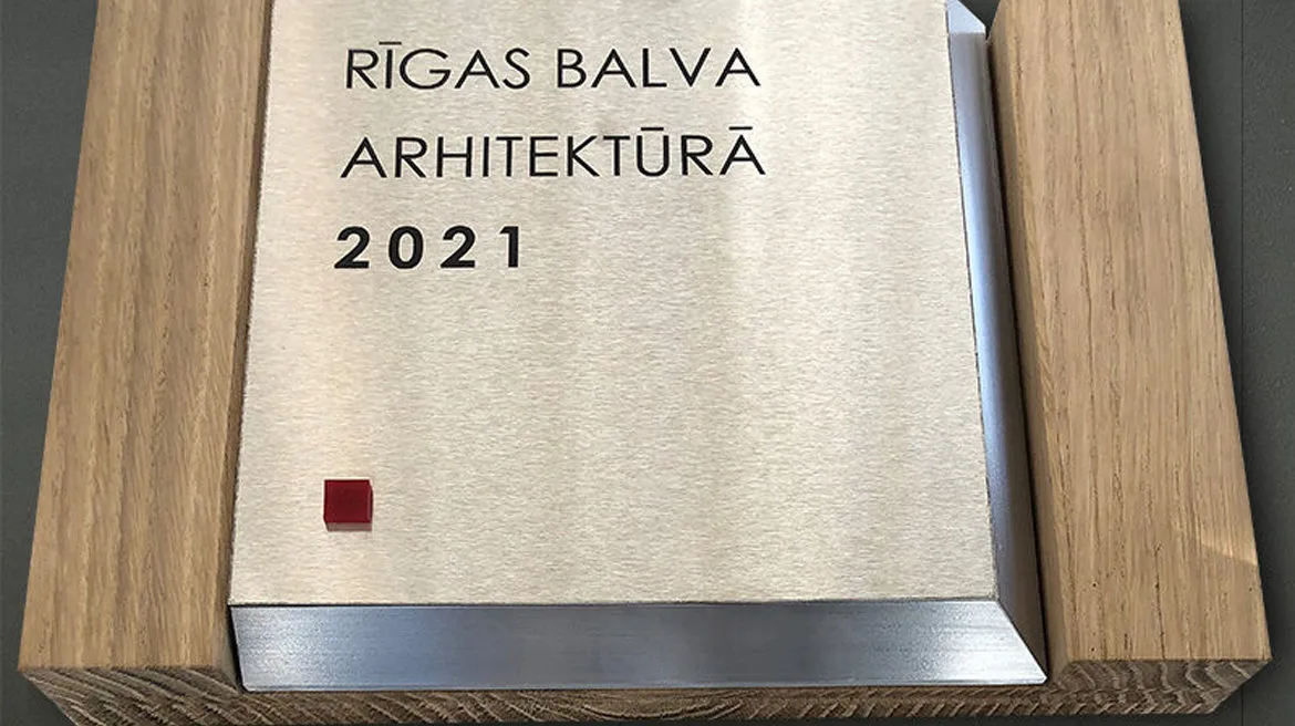 Riga architecture award 2021 goes to the expanded and reconstructed s/c Origo and b/c Origo One