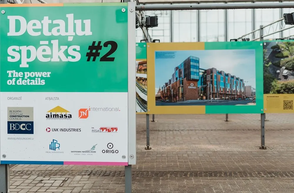 Pie “Origo” atklāta arhitektūras izcilībām veltīta brīvdabas lielformāta izstāde