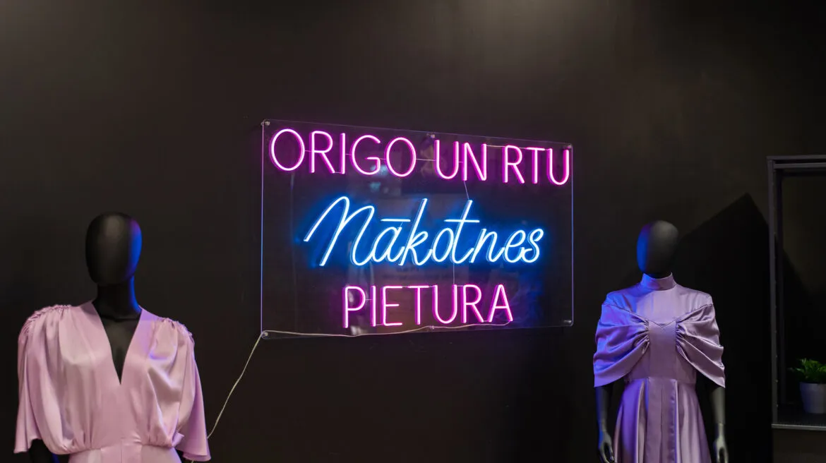 Exhibition of works by Riga Technical University design students opens in RTU and Origo Future Stop