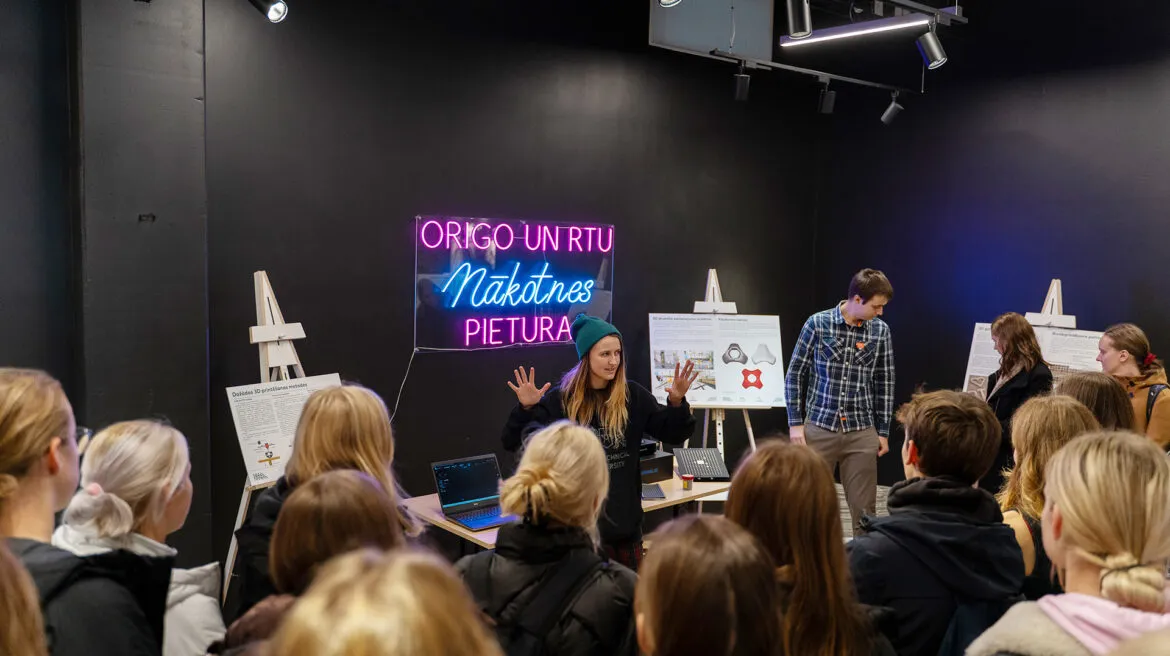 Tirdzniecības centrā “Origo” RTU iepazīstina ar 3D tehnoloģiju attīstību