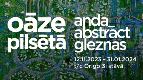 Origo 3. stāvā gleznu izstāde “OĀZE PILSĒTĀ”