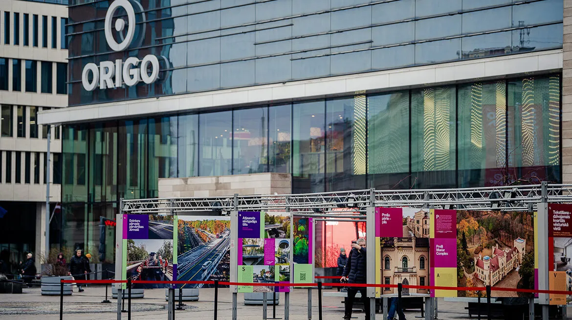 Pie t/c Origo atklāta foto izstāde Arhitektūra. Inženierija. Forma un funkcija