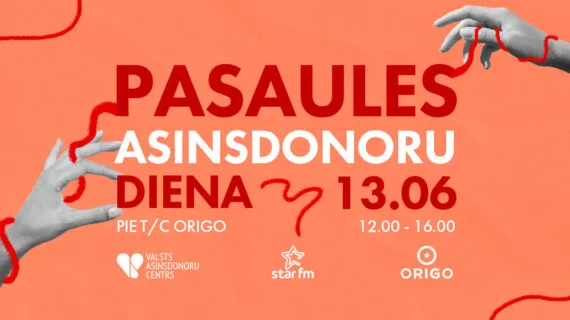 Valsts asinsdonoru centrs jūnijā atzīmē asinsdonoru nedēļu