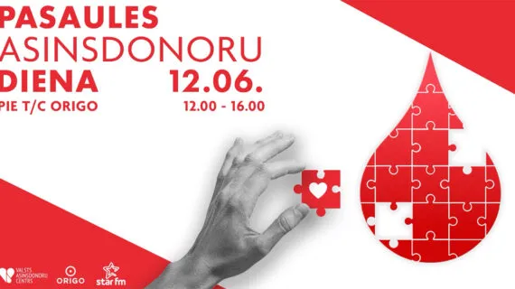 Valsts asinsdonoru centrs jūnijā atzīmē asinsdonoru nedēļu