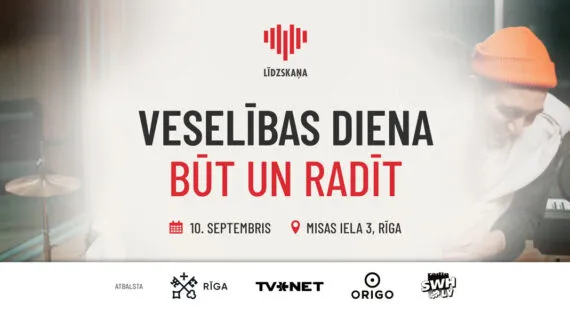 Mūzika vieno arī ārpus skatuves – “Fonds Līdzskaņa” aicina uz Veselības dienu “Būt un radīt”.